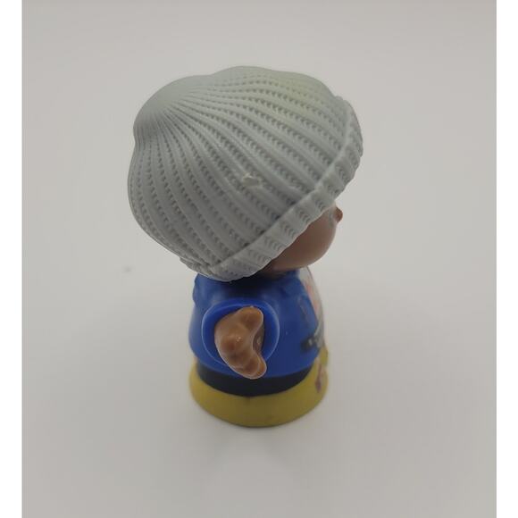 Fisher Price Little People African American Camping Winter Boy Dad Hat - Picture 4 of 6